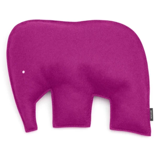 Hey-SIGN ELEFANT Kissen Mit Füllung – 40×30,5×7 Cm – Pink 1