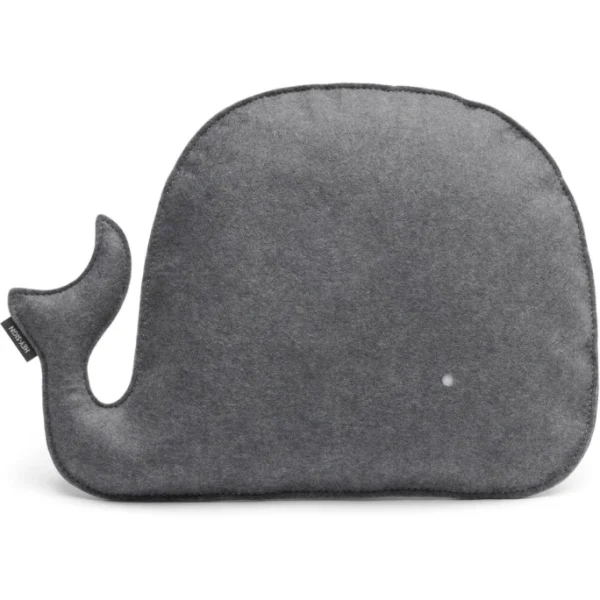 Hey-SIGN WAL Kissen Mit Füllung – 45×30,7×7 Cm – Anthrazit 1