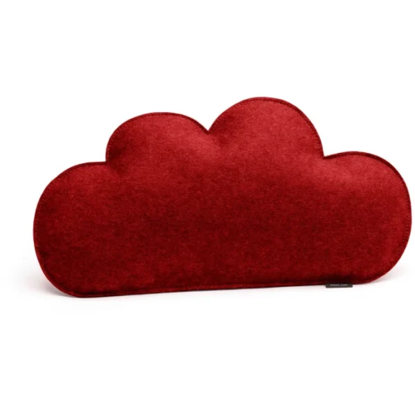 Hey-SIGN WOLKE Kissen Mit Füllung – 47,5x26x7 Cm – Flamenco 1