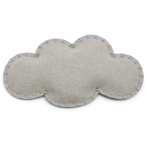 Hey-SIGN WOLKE Bodenkissen Mit Füllung – 95x55x13 Cm – Hellmeliert 1