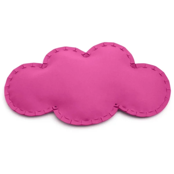 Hey-SIGN WOLKE Bodenkissen Mit Füllung – 95x55x13 Cm – Rosa 1