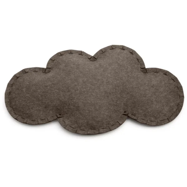 Hey-SIGN WOLKE Bodenkissen Mit Füllung – 95x55x13 Cm – Pepper 1