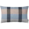 Elvang Denmark Elvang Intersection Kissenhülle – 30×50 Cm – Ocean Blue/white/grey 13