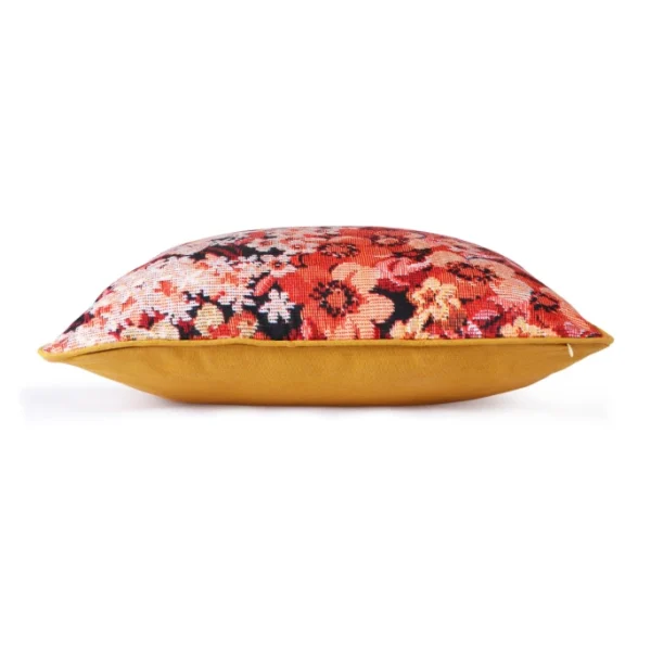 HK Living Printed Floral Kissen Mit Füllung – 50×50 Cm – Coloured 5