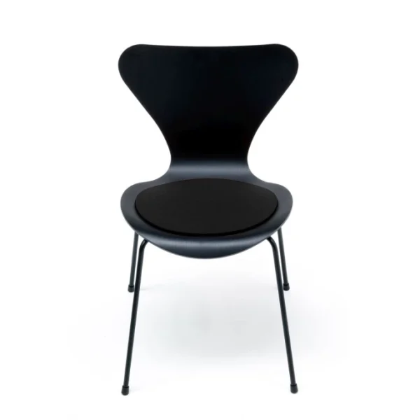 Hey-SIGN Jacobsen Serie 7 Sitzauflage Aus Naturfilz – 4er Set – 4er Set – Größe 38×32 Cm – Schwarz 3