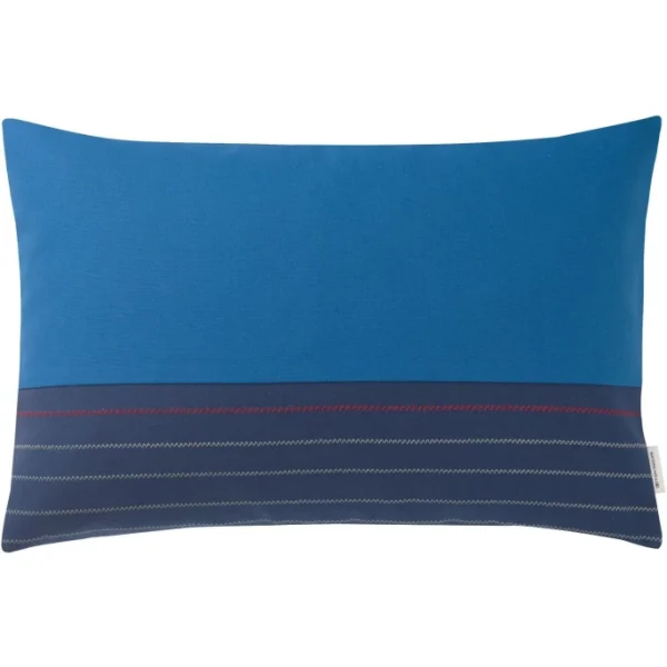 Tom Tailor Zig Zag Lines Kissenhülle – 40×60 Cm – Blau 1