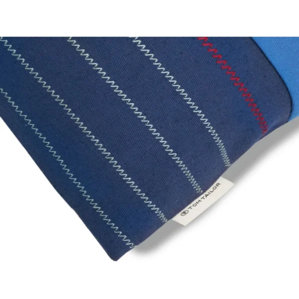 Tom Tailor Zig Zag Lines Kissenhülle – 40×60 Cm – Blau 5