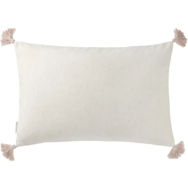 Tom Tailor Minimal Ethno Kissenhülle – 40×60 Cm – Taupe 3